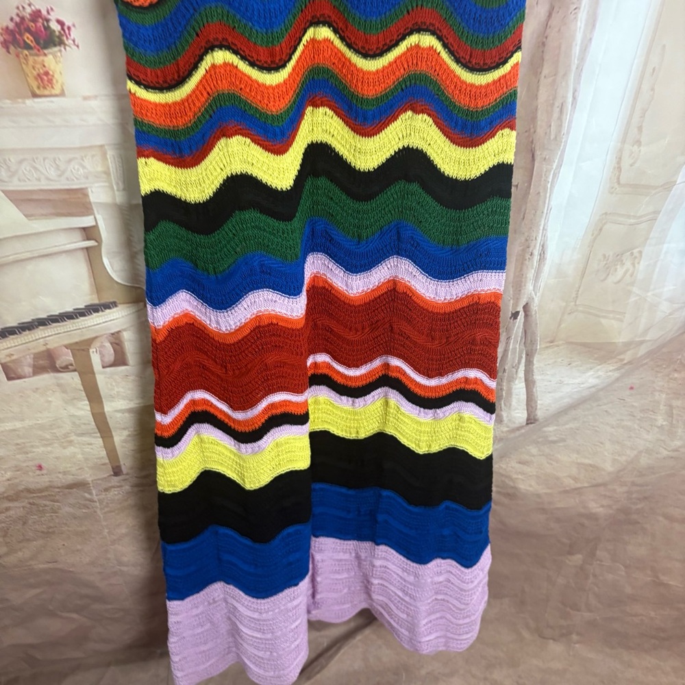 NEW La DoubleJ Multicolor Lilac & Blue in Knit Chev - Picture 8 of 12